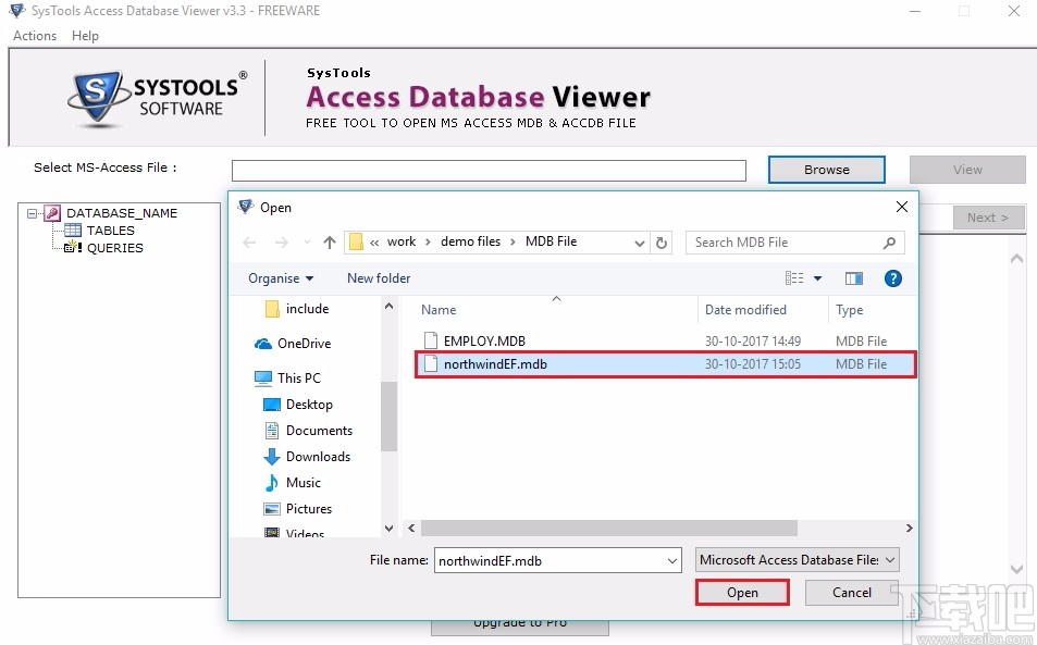 SysTools Access Database Viewer(数据库查看器)