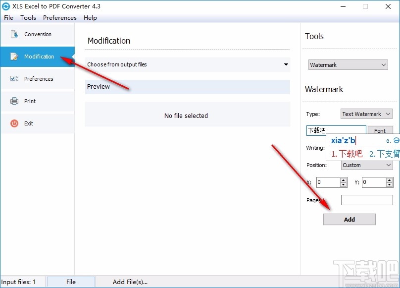 XLS Excel to PDF Converter(Excel转PDF)