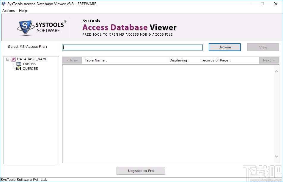 SysTools Access Database Viewer(数据库查看器)