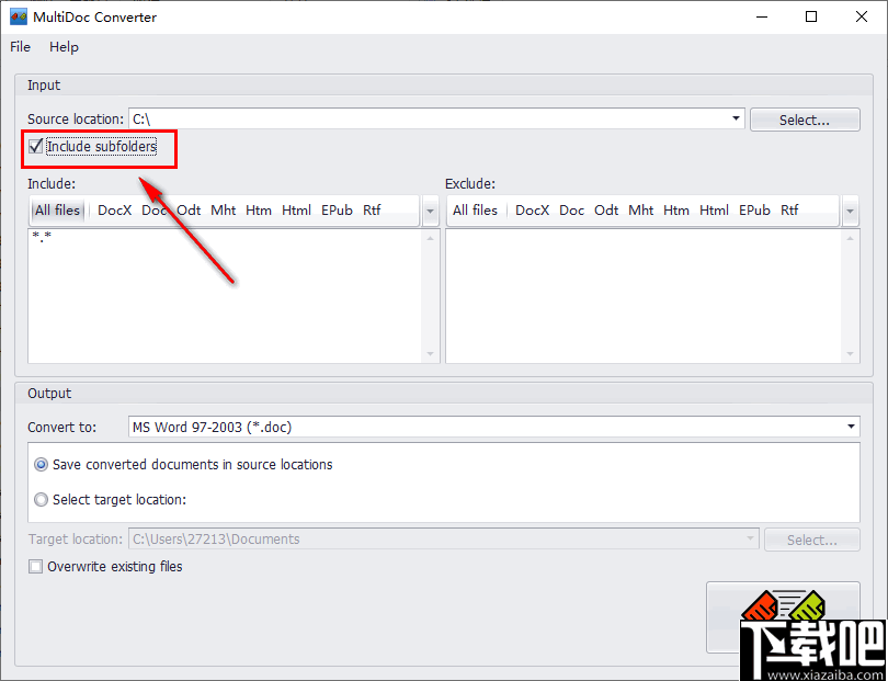 MultiDoc Converter(文档格式批量转换器)