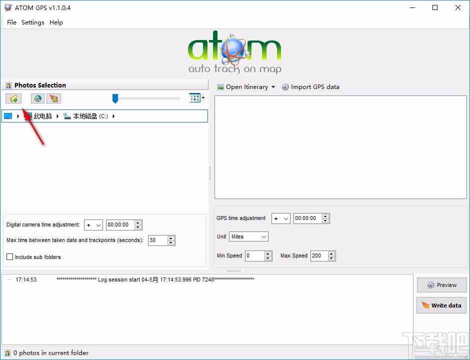 ATOM GPS(照片地理标记)