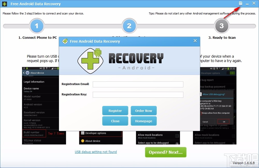 Free Android Data Recovery(免费Android数据恢复)