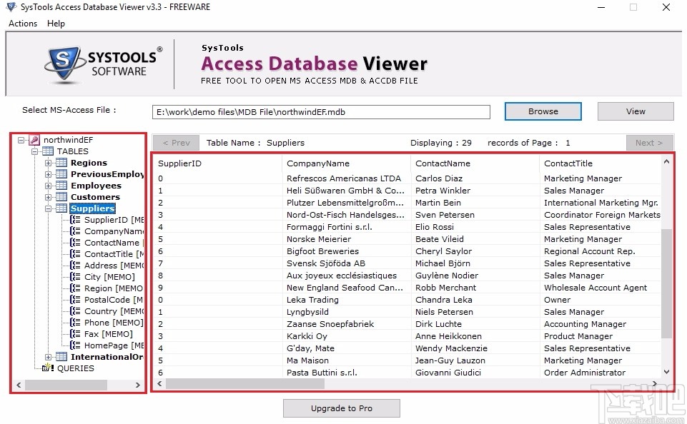 SysTools Access Database Viewer(数据库查看器)