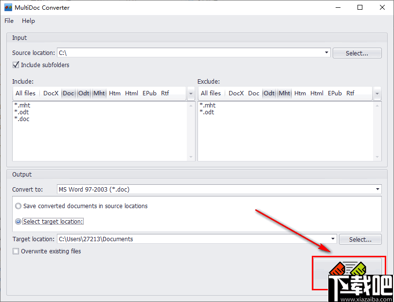 MultiDoc Converter(文档格式批量转换器)