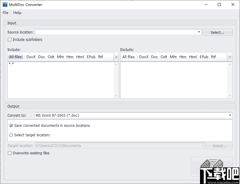 MultiDoc Converter(文档格式批量转换器)