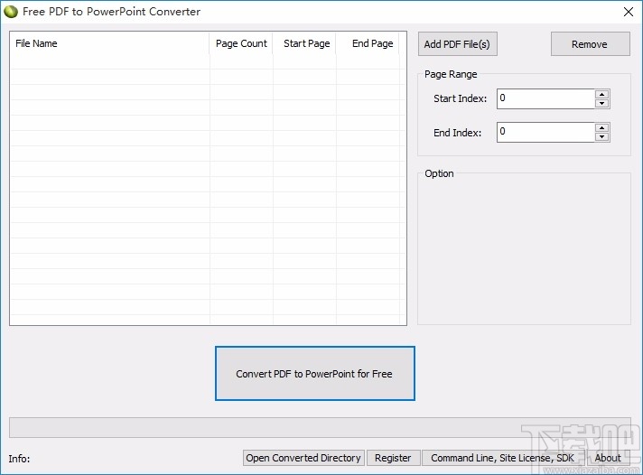 Free PDF to PowerPoint Converter(免费PDF转PowerPoint转换器)