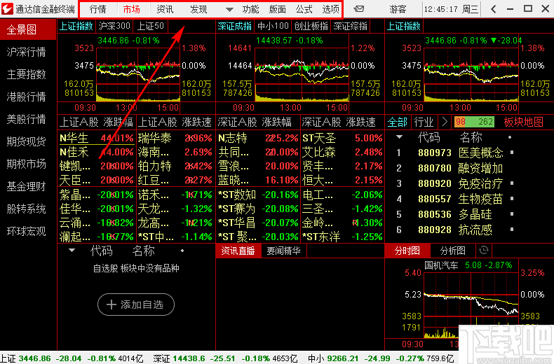 通达信金融终端