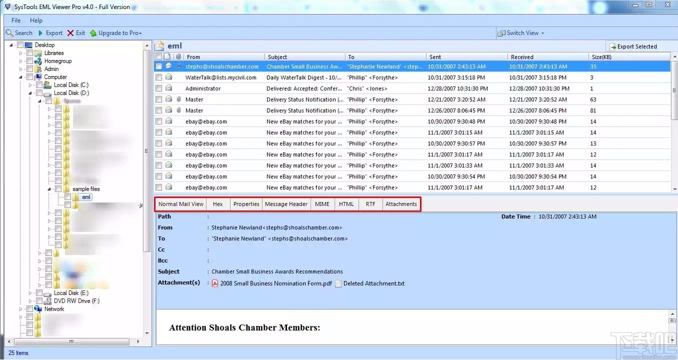 SysTools EML Viewer Pro(EML邮件查看器)