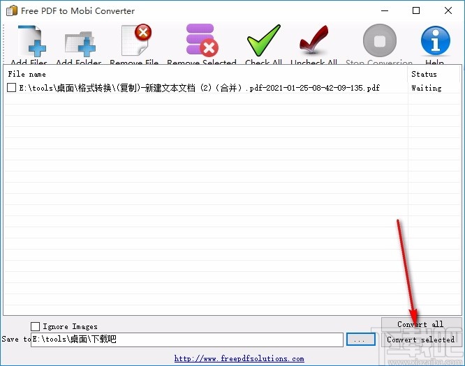 Free Pdf to Mobi Converter(免费PDF转MOBI转换器)