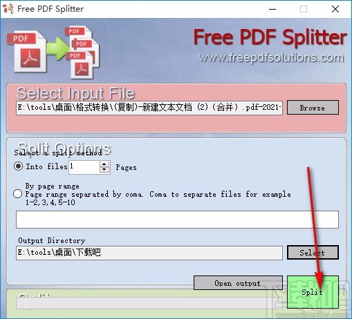 Free PDF Splitter(免费pdf分割器)