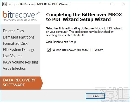 BitRecover MBOX to PDF Wizard(文件格式转换工具)