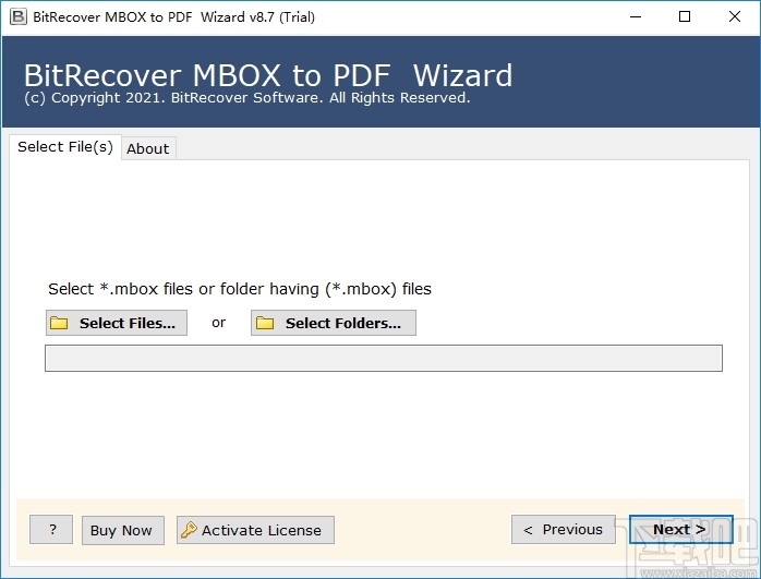 BitRecover MBOX to PDF Wizard(文件格式转换工具)