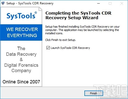 SysTools CDR Recovery(CDR文件修复工具)