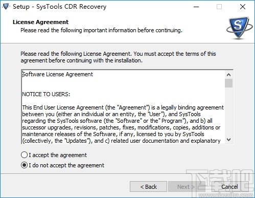 SysTools CDR Recovery(CDR文件修复工具)