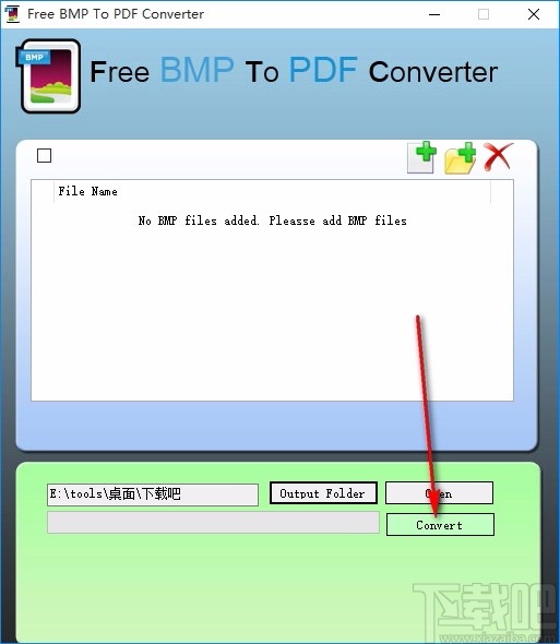 Free BMP to PDF Converter(免费BMP转PDF转换器)