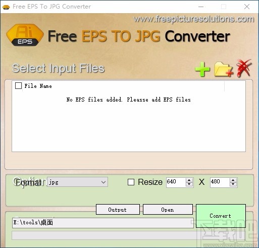 Free EPS To JPG Converter(免费EPS转JPG转换器)