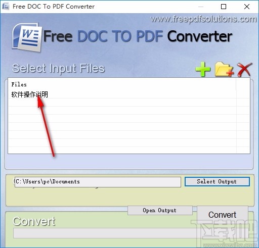 Free DOC To PDF Converter(免费DOC转PDF转换器)