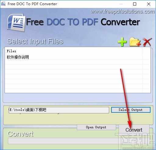 Free DOC To PDF Converter(免费DOC转PDF转换器)