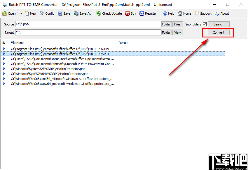 Batch PPT to EMF Converter(批量PPT转EMF工具)