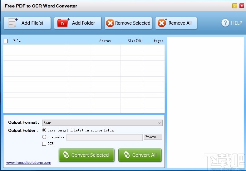 Free PDF to OCR Word Converter(免费PDF转Word转换器)