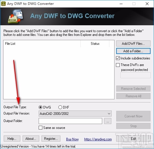 Any DWF to DWG Converter(DWF转DWG转换器)