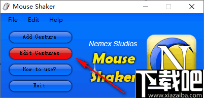 Mouse Shaker(自定义鼠标手势软件)