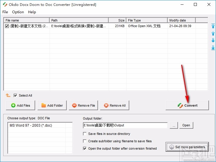 Okdo Docx Docm to Doc Converter(docx/docm格式批量转doc工具)