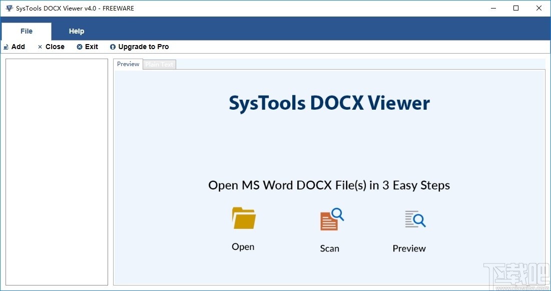 SysTools DOCX Viewer(DOCX文档查看器)