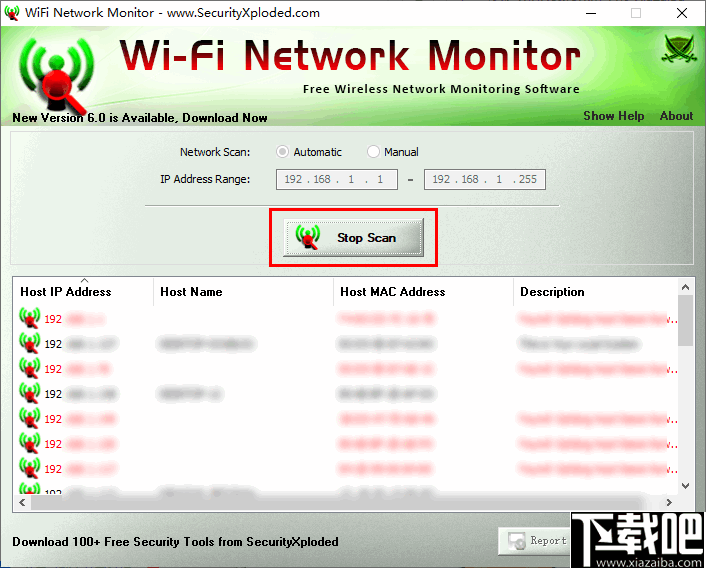 WiFi Network Monitor(WiFi网络检测软件)