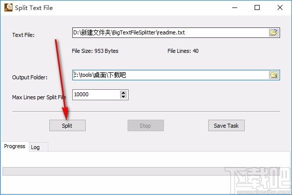 BigTextFileSplitter(txt文件分割工具)