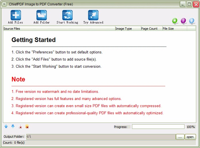 ChiefPDF Image to PDF Converter Free将图片转为PDF的方法