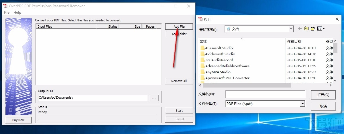 OverPDF PDF Permissions Password Remover(PDF权限密码删除器)