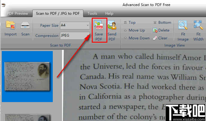 Advanced Scan to PDF Free(PDF格式转换工具)