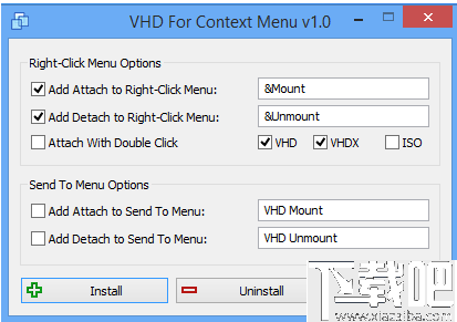 VHD右键菜单(VHD For Context Menu)