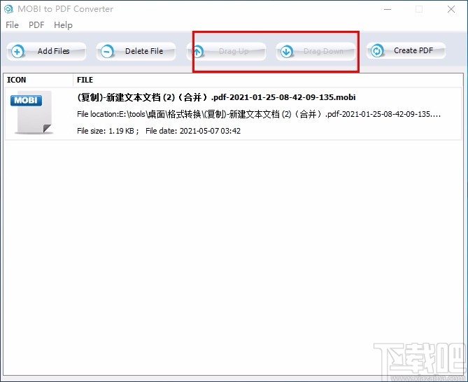 MOBI to PDF Converter(MOBI转PDF转换器)
