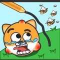 保护狗头不被蜜蜂蛰