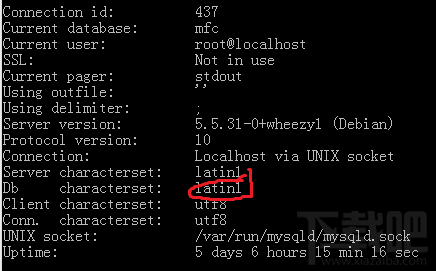 mysql中文乱码的解决办法