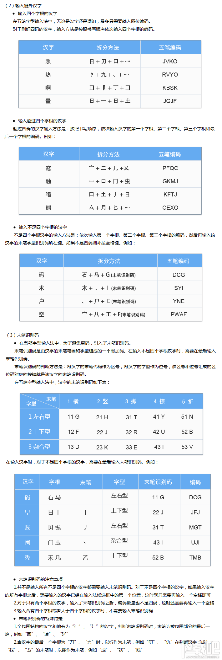 金山打字通2013里五笔拆字原则是什么