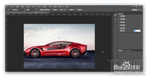 Photoshop CC2014如何使用旋转模糊