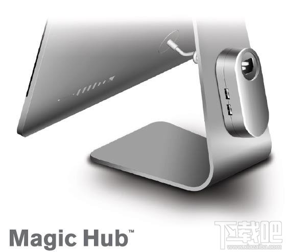 Mobee推出4口USB 3.0 Magic Hub：可挂在苹果显示器后方