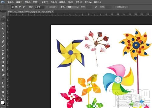 如何用Photoshop CC制作旋转的风车动画特效