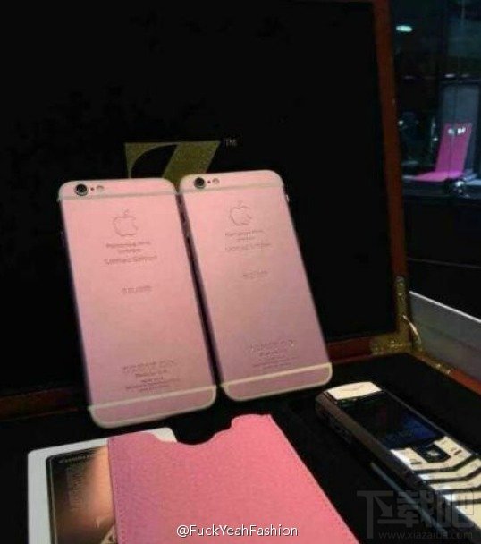 网曝iPhone6粉色版限量真机 粉色控必备