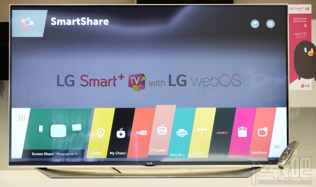 使用webOS 2.0 LG 智慧电视反应更快！