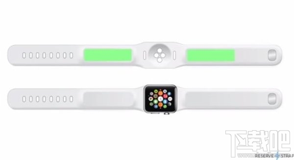 Apple Watch续航差 这款表带来帮忙