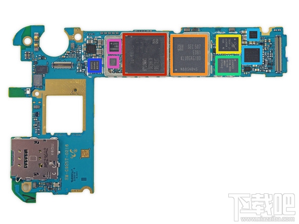 Galaxy S6 Edge拆解：大量使用胶水 难以维修