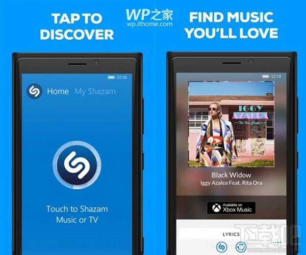 WP8.1听歌识曲《Shazam》更新：实时歌词显示