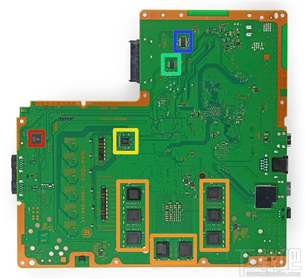 新版索尼PS4拆解：省电秘诀就在这