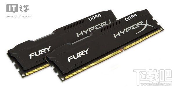 自动超频：金士顿推出HyperX Fury DDR4内存套装 