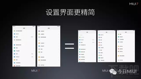 小米MIUI7与MIUI6的区别 miui7是什么