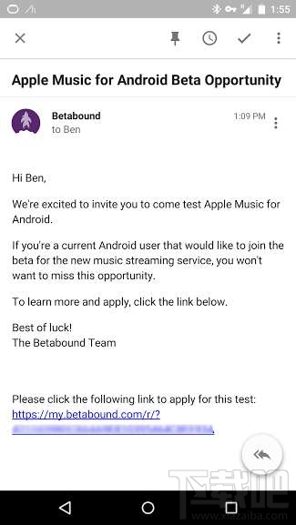 你有Android设备吗？Apple Music已在内测